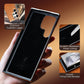 Leather Exterior and Suede Interior Luxury Case Cover for Samsung Galaxy S23-25 Series