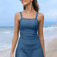 💥Last Day Special Sale 50% OFF🩱Women Vintage Tummy Control Two Piece Tankini Swimsuits