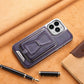 Magnetic Leather Case with Card Pocket for for iPhone 15/14/13/12Pro Max