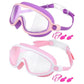 🔥VENTA LIMITADA 60% DE DESCUENTO!!🏆#1 más vendido🏊‍♀️Gafas de natación HD para niños con montura grande, impermeables y antivaho.