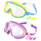 🔥VENTA LIMITADA 60% DE DESCUENTO!!🏆#1 más vendido🏊‍♀️Gafas de natación HD para niños con montura grande, impermeables y antivaho.