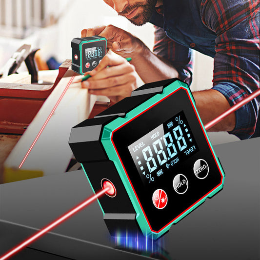 📢🔧 HEISSER VERKAUF 50% RABATT 🔥4-seitiger magnetischer digitaler Winkelmesser mit Laser