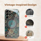 Colorful Blue Lotus Flower Totem Case Cover for Samsung S Series - Get a FREE Exquisite Diamond Bracelet!🔥