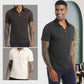 👑Fliwos Men’s Breathable Casual Lapel Wrinkle-free T-shirt