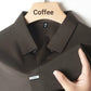 👑Fliwos Men’s Breathable Casual Lapel Wrinkle-free T-shirt