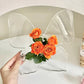Transparent Butterfly-Inspired Decorative Vase