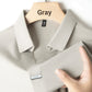 👑Fliwos Men’s Breathable Casual Lapel Wrinkle-free T-shirt