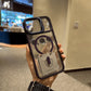 Invisible Stand Magnetic Phone Case With Lens Cover