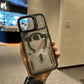 Invisible Stand Magnetic Phone Case With Lens Cover