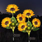 🌻Lampes solaires LED tournesol pour jardin — 3 achetées, 2 offertes