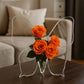 Transparent Butterfly-Inspired Decorative Vase