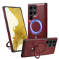 Full Faux Leather Shockproof Magnetic Case for Samsung S23-S25 Series