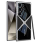 Cool ontwerp geëlektroplateerd lederen gesplitste beschermende schaal voor Samsung Galaxy S24 Ultra S23 Ultra