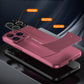 Vegan Leather Patchwork Smooth handfeel Luxury iPhone Case
