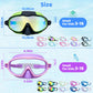 🔥VENTA LIMITADA 60% DE DESCUENTO!!🏆#1 más vendido🏊‍♀️Gafas de natación HD para niños con montura grande, impermeables y antivaho.