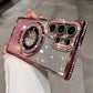 Oogverblindende vouwbeugel die case cover schittert voor Samsung Galaxy S23-25-serie