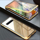 🔥Limited Time 68% OFF🔥Anti-peeping Magnetic Tempered Glass Double-sided Phone Case For Samsung S21-25 Series