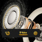 Hifi cómodos auriculares con gancho de oreja Bluetooth con alambre ajustable
