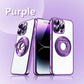 Magnetic Shockproof Phone Case with Rotatable Stand
