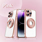 Magnetic Shockproof Phone Case with Rotatable Stand