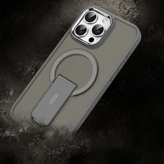 🔥Magnetiskt KickStand Stötsäkert Telefonskal för iPhone 12-16-serien