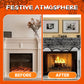Tissu de mantel Web Halloween Black Spider