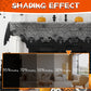 Tissu de mantel Web Halloween Black Spider