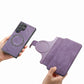 Nuovo arrivo | Coperchio protettivo in pelle all-inclusive magnetica 2 in 1 con supporto per schede staccabili per la serie Samsung Galaxy S21-24