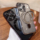 Capa de telefone à prova de gota com estandes magnéticos para séries de iPhone