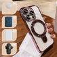Capa de telefone à prova de gota com estandes magnéticos para séries de iPhone