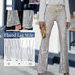 ✨Sparkle Series✨Diva Sequin High Rise Elastic Waist Flare Pants