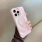 New Arrival - Fashion Love Heart Water Ripple Bling Glitter Shockproof Case for iPhone