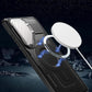 Robuuste Shield Series telefoonhoesje met standaard voor Samsung S25-22-serie