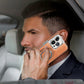 Luxurious & High-end Leather Invisible MagSafe Stand Protective Shell for iPhone
