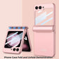 Full Coverage Anti-fingerprint Magnetic Hinge & Screen Protective Case
