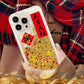 IPhone 시리즈의 행운의 Quicksand Glitter Phone Case