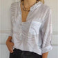 🔥2025 HOT SALE🔥Women's Fashion V-Neck Printed Top