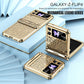 Electroplating โทรศัพท์มือถือบานพับป้องกันการป้องกันฤดูใบไม้ร่วงสำหรับ Samsung Z Flip