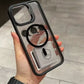 Osynligt stativ magnetisk telefonfodral med linsskydd