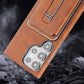 เครื่องทำเคสเคสเคสการ์ดแม่เหล็กหนังสำหรับซีรีย์ Samsung S23-S25