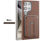 เครื่องทำเคสเคสเคสการ์ดแม่เหล็กหนังสำหรับซีรีย์ Samsung S23-S25