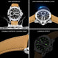 ⌚Men's Multifunction Waterproof Luminous Watch
