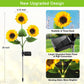 🌻Lampes solaires LED tournesol pour jardin — 3 achetées, 2 offertes