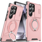 Orange and pink are sold out! 🥳 2026 Hot Seller 🥳💞 Over 50,000 units sold! 🎬🔥 50% off! Samsung 3-in-1 Magnetic Phone Case – Plug and play stand + camera bump protection + all-around protection. Your all-around everyday shield. 🛡️🧲