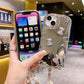 Elektropläterad spegel telefonfodral för iPhone - bra gåva