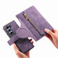 Afneembare magnetische portemonnee telefoonhoes