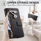 Afneembare magnetische portemonnee telefoonhoes