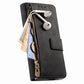 Afneembare magnetische portemonnee telefoonhoes